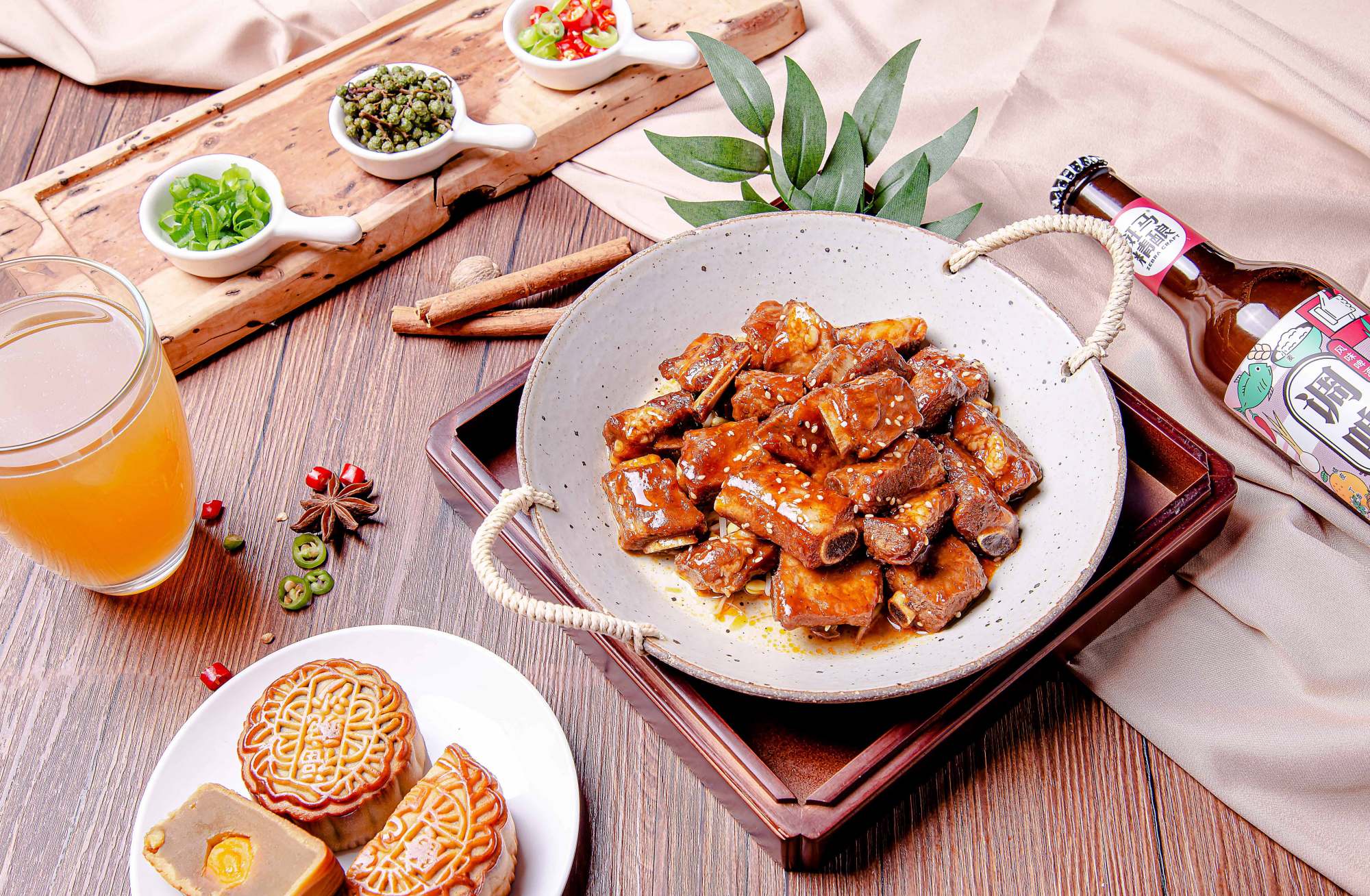 藤椒口味的排骨你试过吗?用啤酒炖肉更烂更入味