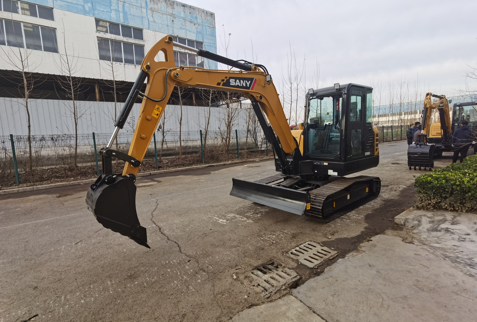 三一履带挖掘机 微挖视频 钩机农用工程车 挖土机