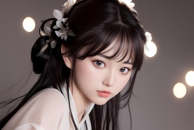 第七十一期|ai绘画生成的精致现代美女图集