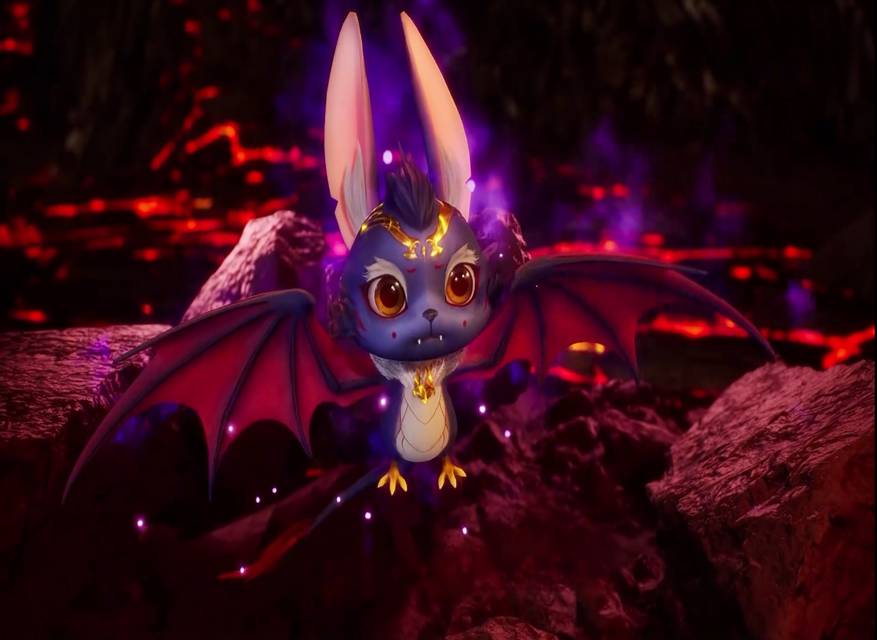 捕捉一只好可爱的小蝙蝠#二次元动漫