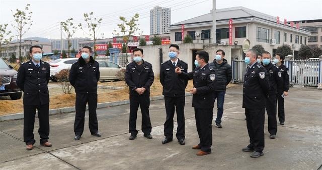 修水:市公安局江任发副局长到我局走访慰问,调研政治建警工作