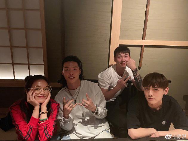 梦回《燃少》!舒淇与白举纲白澍陈泽希聚会