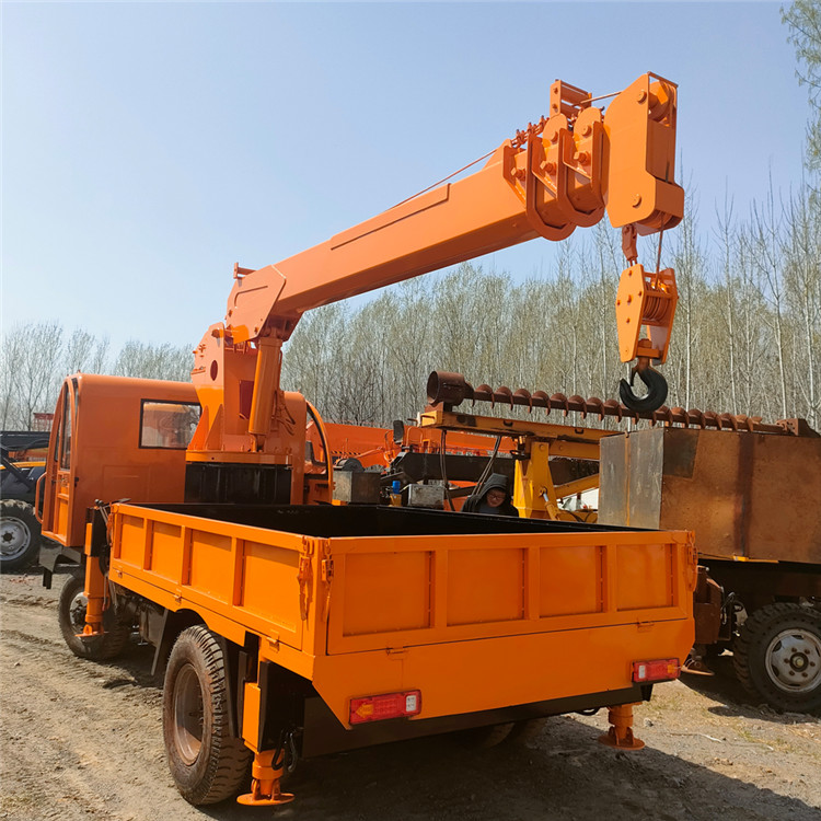 6吨四不像随车吊 自备吊车 园林背树四轮自备吊定制工厂