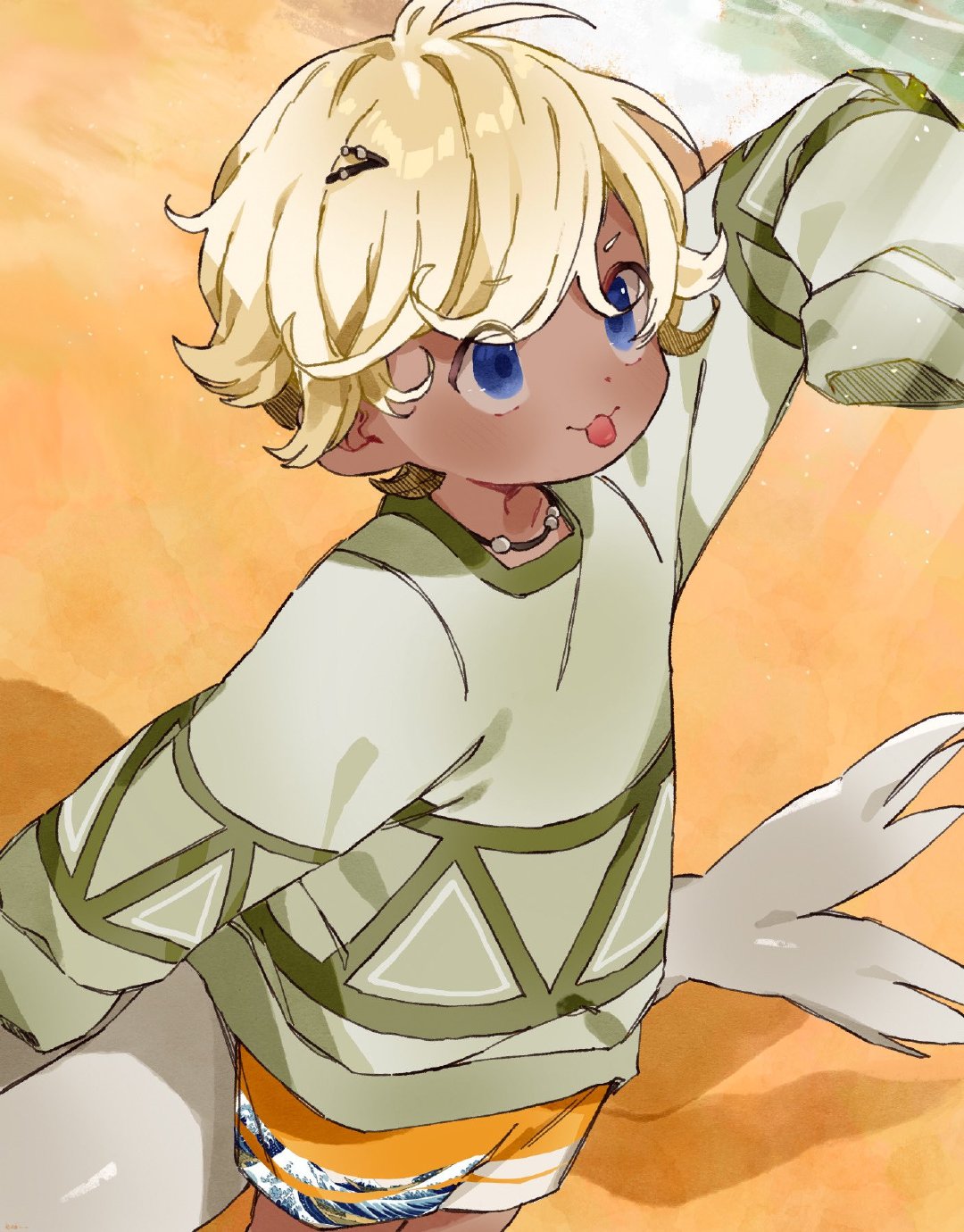 画师「thebrushking」作品欣赏:兽耳萌正太人物插画