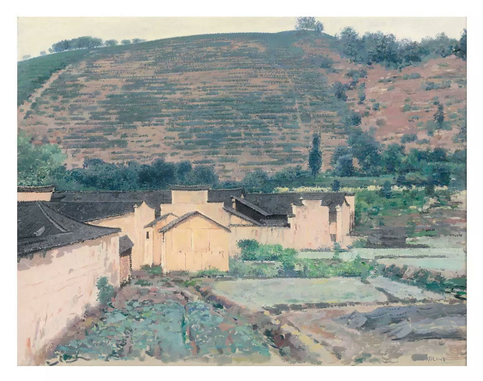 白羽平油画风景图集③