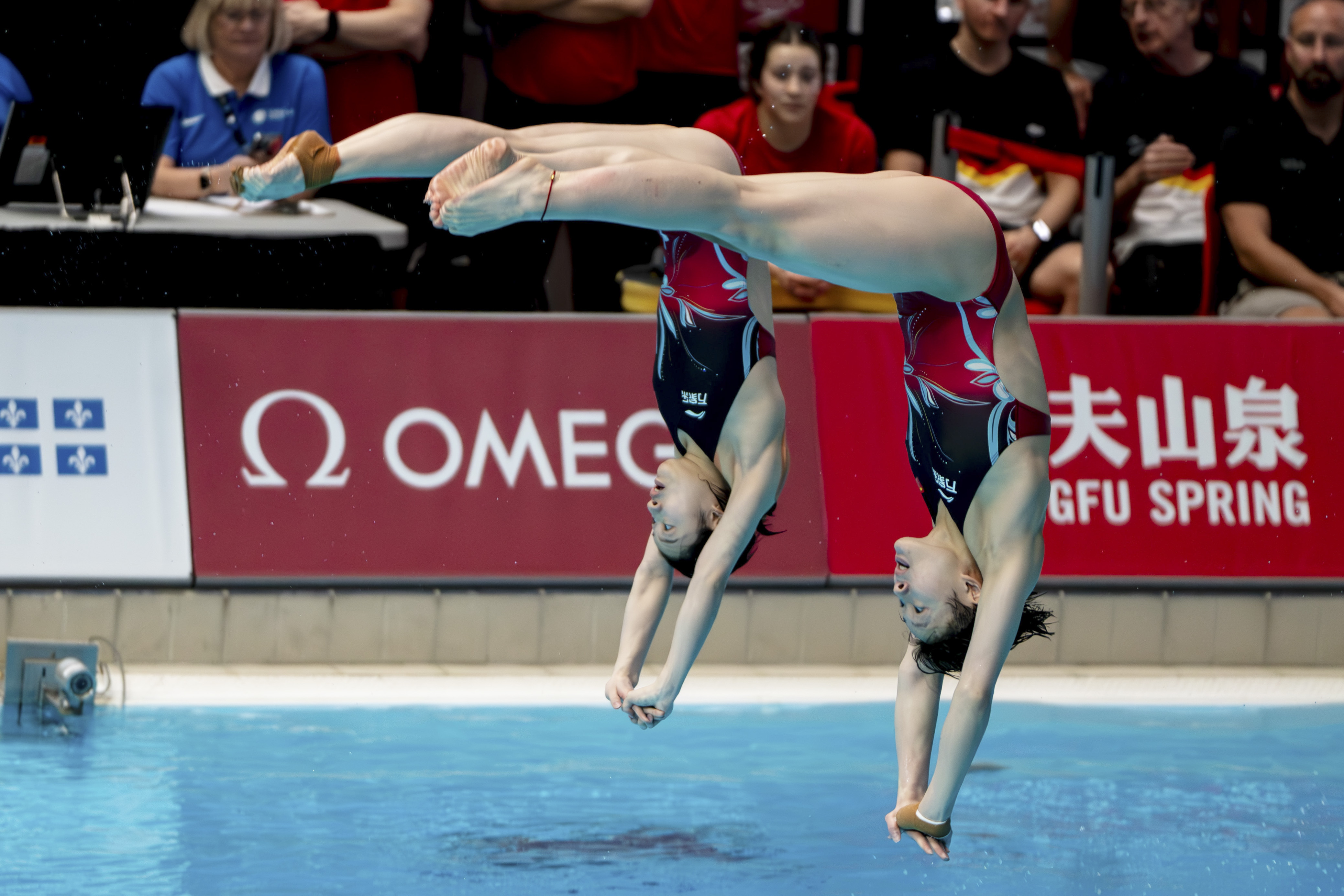 跳水——世界杯蒙特利尔站:昌雅妮/陈艺文女双三米板夺冠