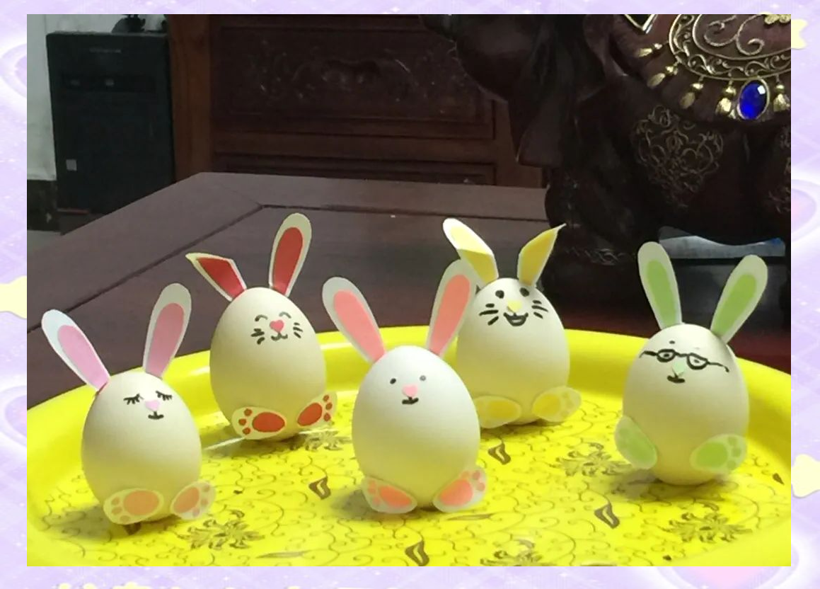 用鸡蛋壳做小兔子,简单又可爱