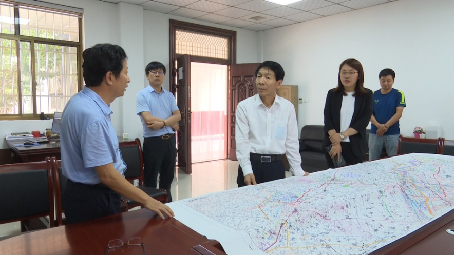 县委书记苏少敏检查指导关环高速公路岐山段项目建设情况