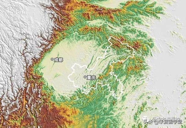 成都平原位置图片