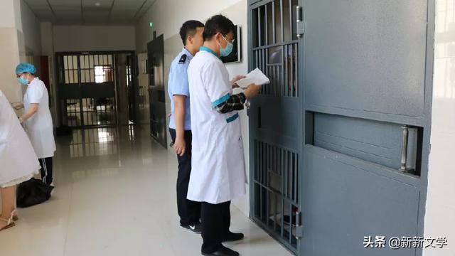 陕西榆阳看守所组织在押人员接种第二针新冠疫苗