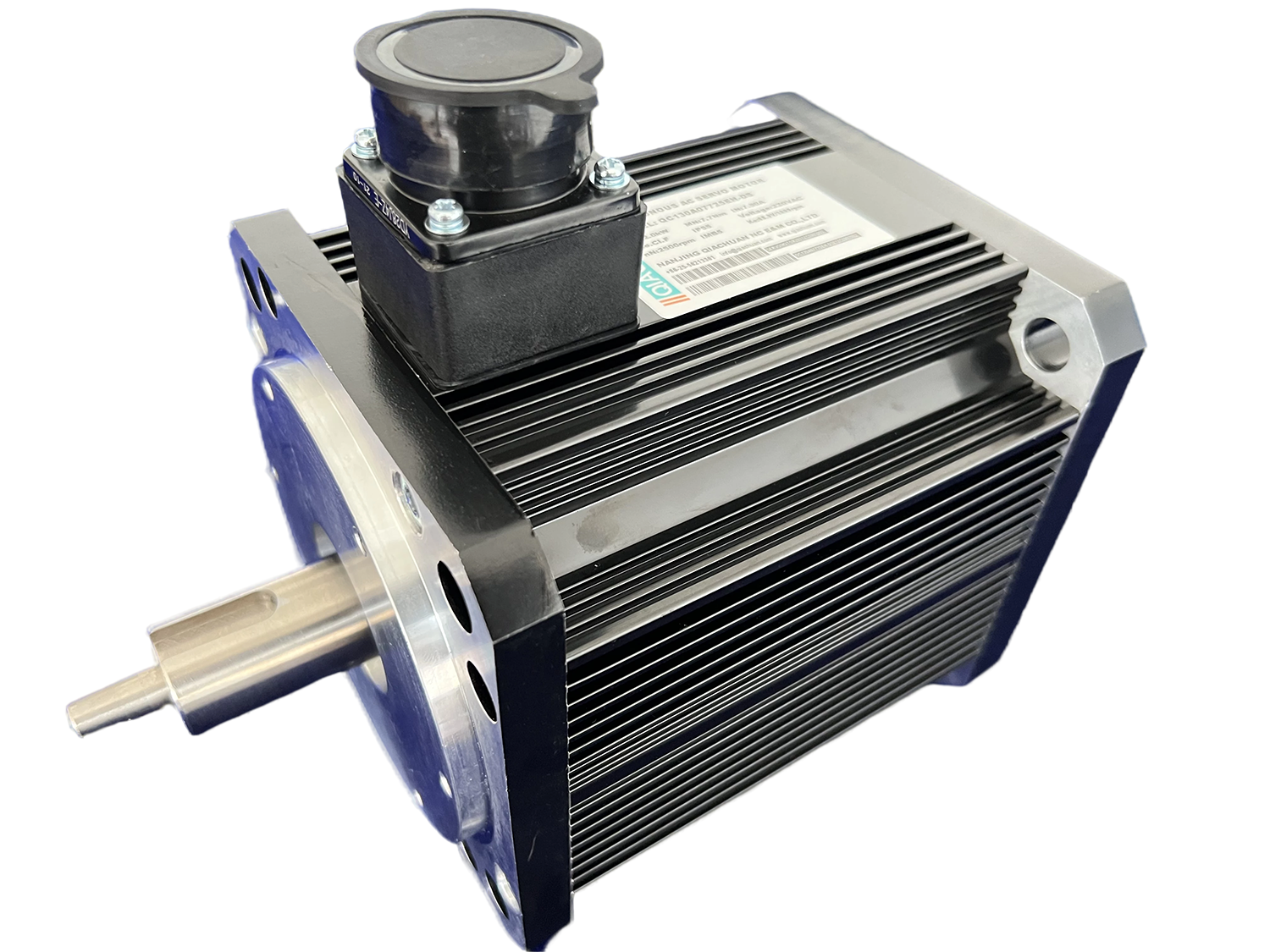 定制型空心轴头伺服电机qc80a03530eh-ds-晶圆片清洗甩干机