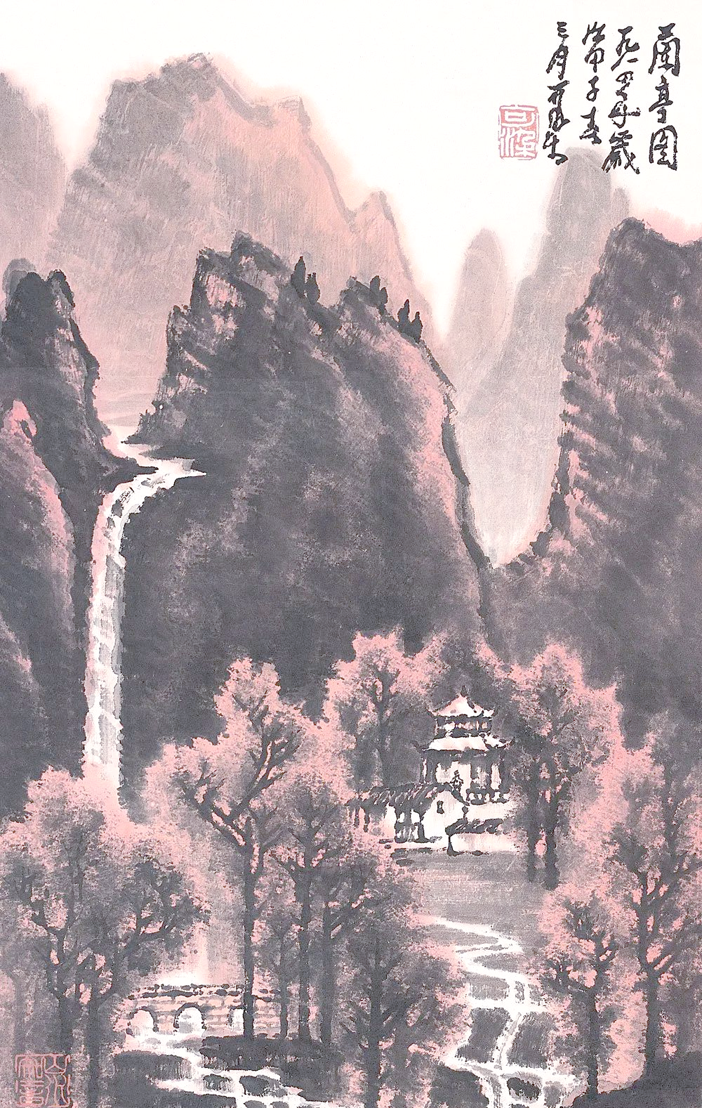 李可染的山水画:光影与传统的完美交融