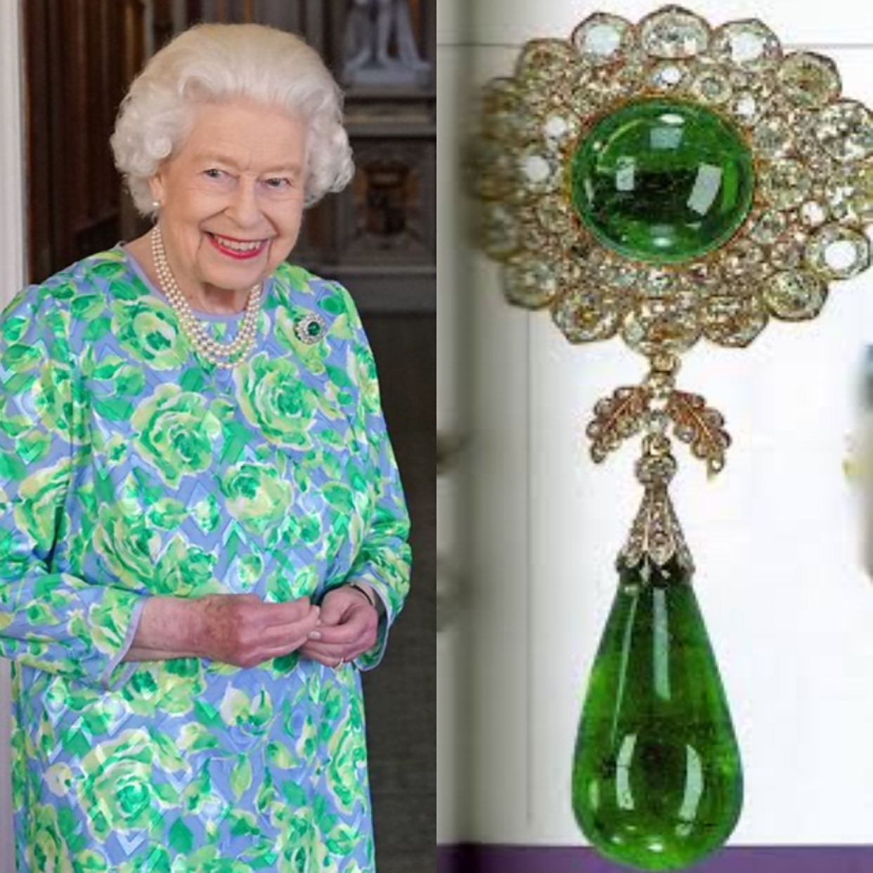 伊丽莎白永不退位30枚胸针看完优雅女王的2021年
