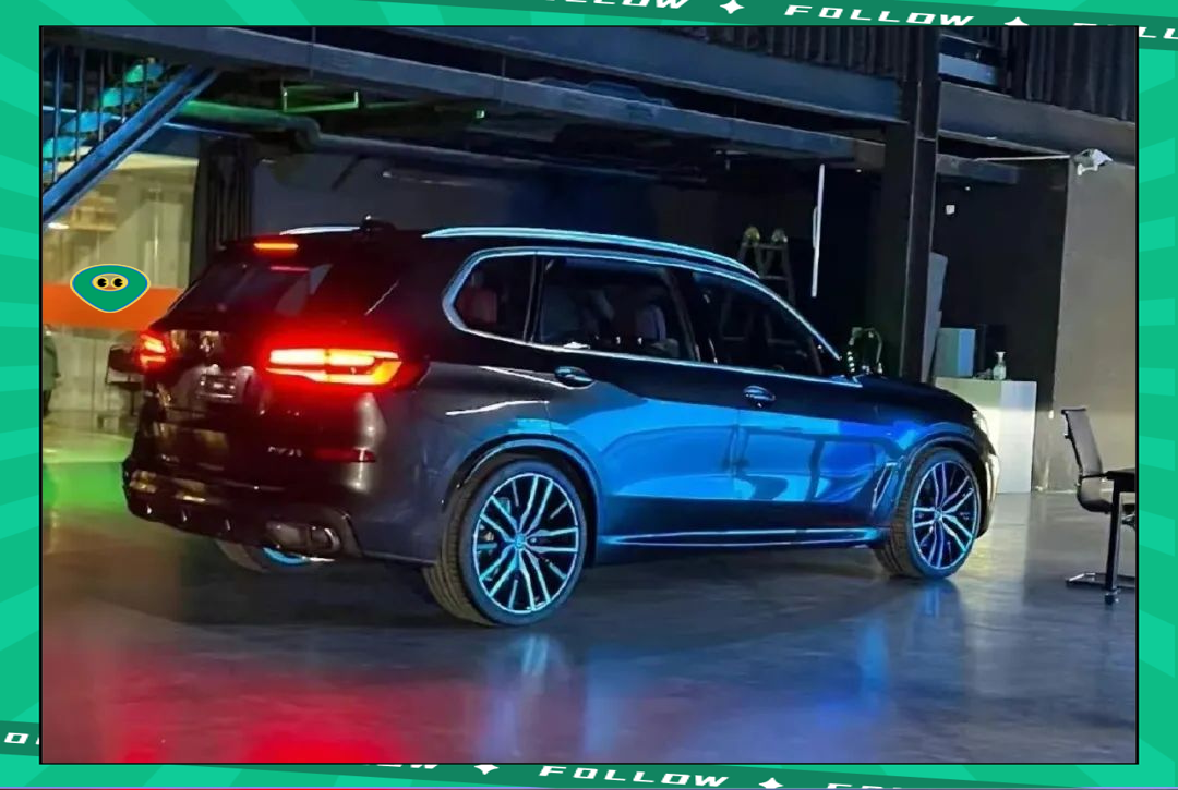 国产宝马x5li实车谍照曝光,轴距加长与x7相当,气势不减!