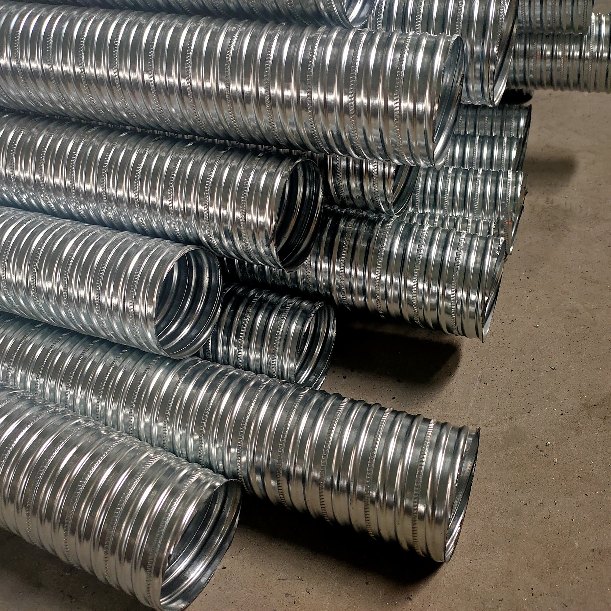 桥梁预应力金属波纹管钢绞线穿管用预埋混凝土波纹管厂家可定制