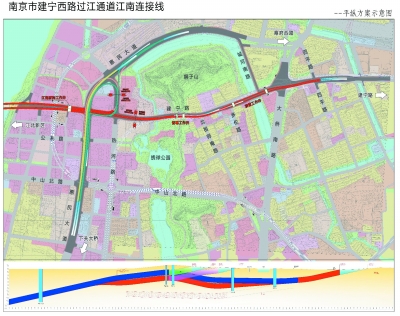 建宁西路过江通道规划图片