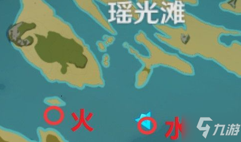 原神瑶光滩水下柱子在哪瑶光滩水下柱子位置一览