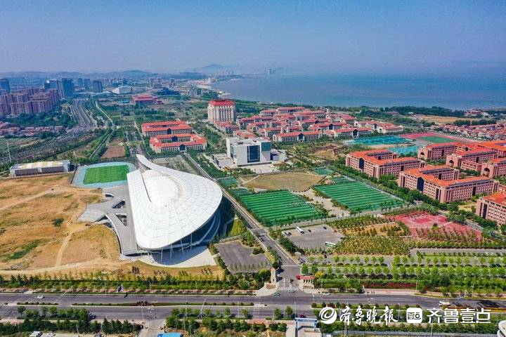 优雅宏伟,山东大学青岛校区的新建体育馆