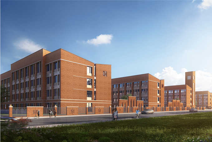 山西大同新添1所高中,占地140亩,总投资2.4亿元,开设54个班级