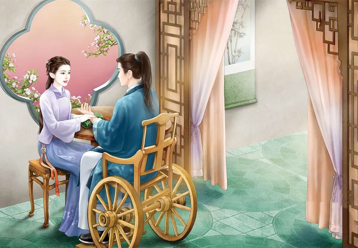 古风"王侯将相才子佳人"插画图,那些年追过的古装cp这里都有!