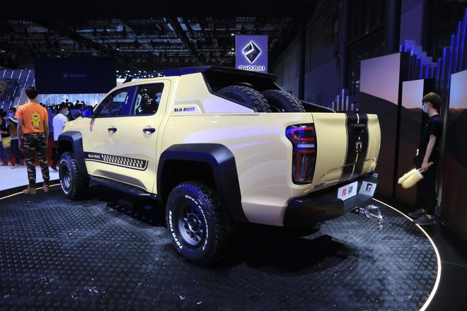 2021上海车展:长城皮卡"5弹3炮"首发