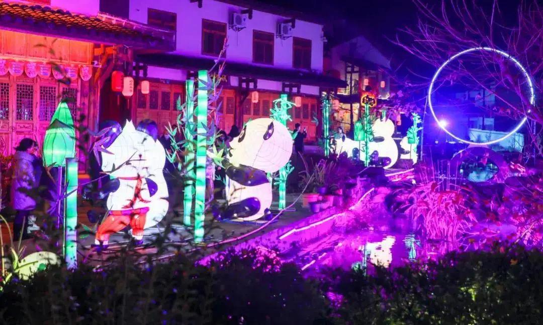 隆重灯场元宵佳节昭化西市灯会超虎你想象