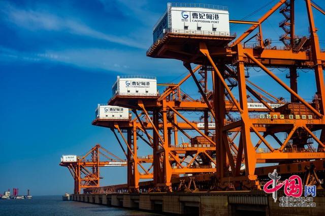 曹妃甸港40万吨级矿石码头打通渤海深水航路"新通道"