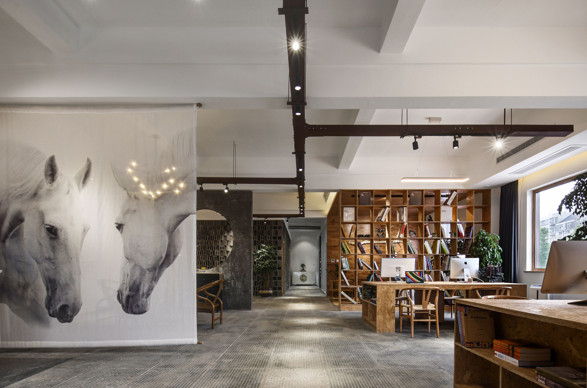 小桥流水人家-中式办公空间设计推荐