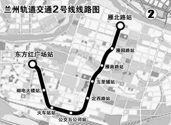 兰州地铁2号线最新进展!