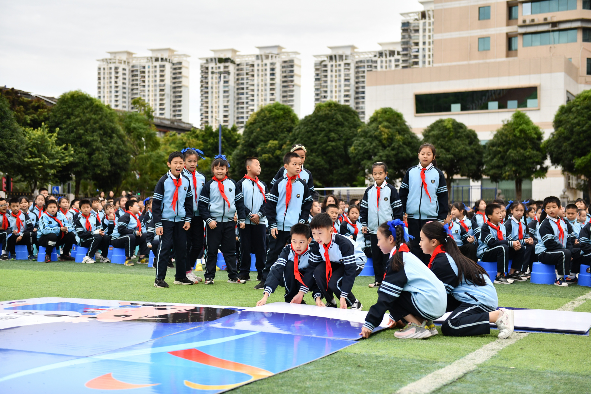 南宁市滨湖路小学举行庆祝建校十七周年暨2021年科艺节闭幕式活动