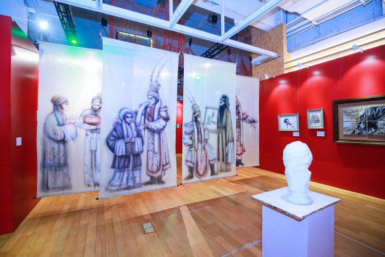 "步深溪"马晓晴艺术作品展在巢美术馆开幕