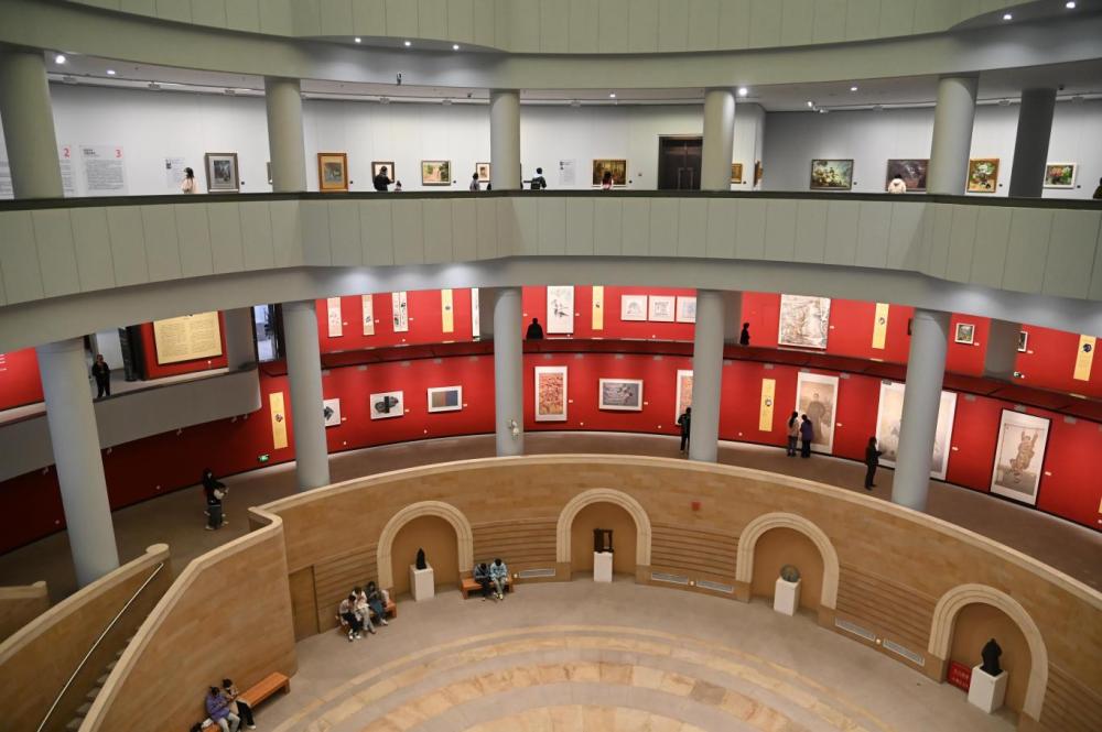 重庆美术馆(重庆画院)系列展览2023年度全国巡展在陕西开幕