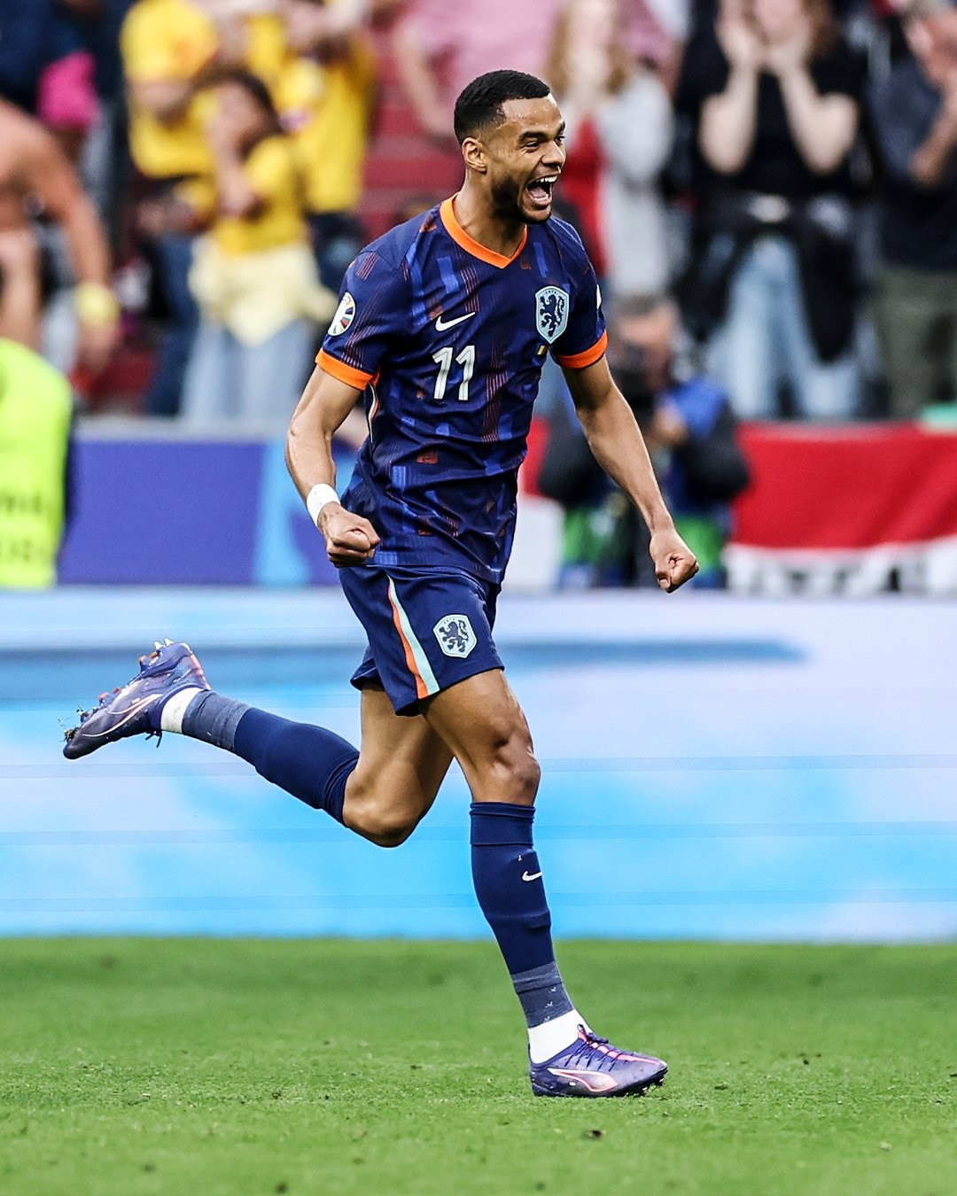 加克波开场20分钟破门,打入荷兰队欧洲杯淘汰赛最快进球