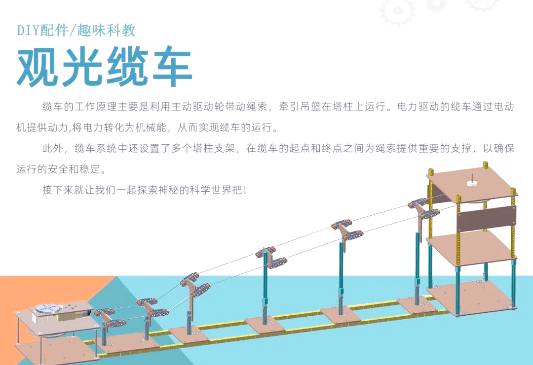 观光缆车的工作原理与多种应用场景介绍