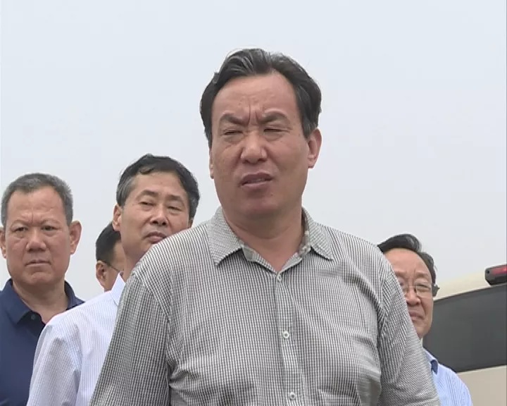 廉广锋在我县调研涑水河田园风光示范带建设