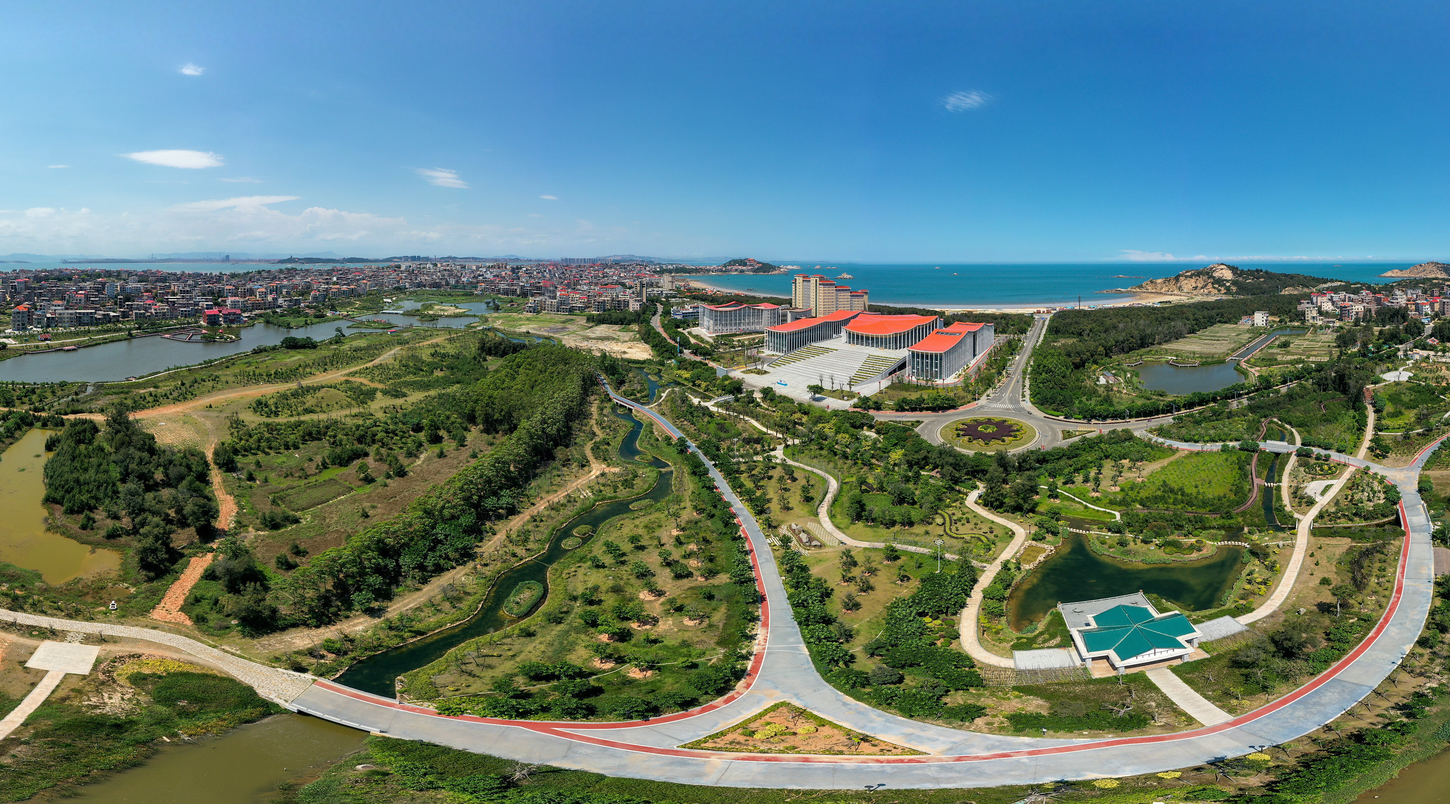 福建湄洲岛:污水变"循环活水"扮靓绿美海岛