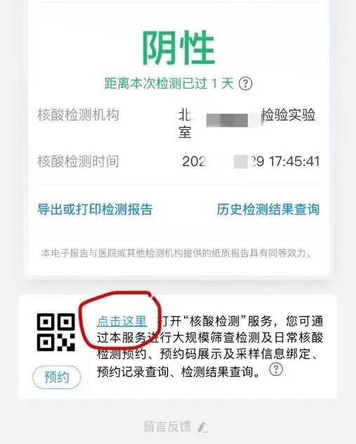 支付宝电子核酸报告图片