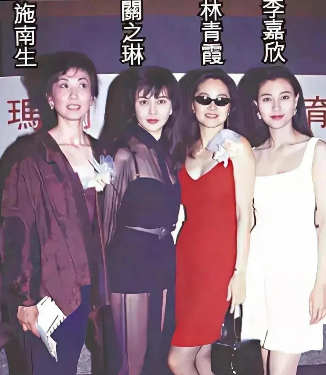 香港四大美女,个个貌美如花,颜值和身材都是天花板级别的