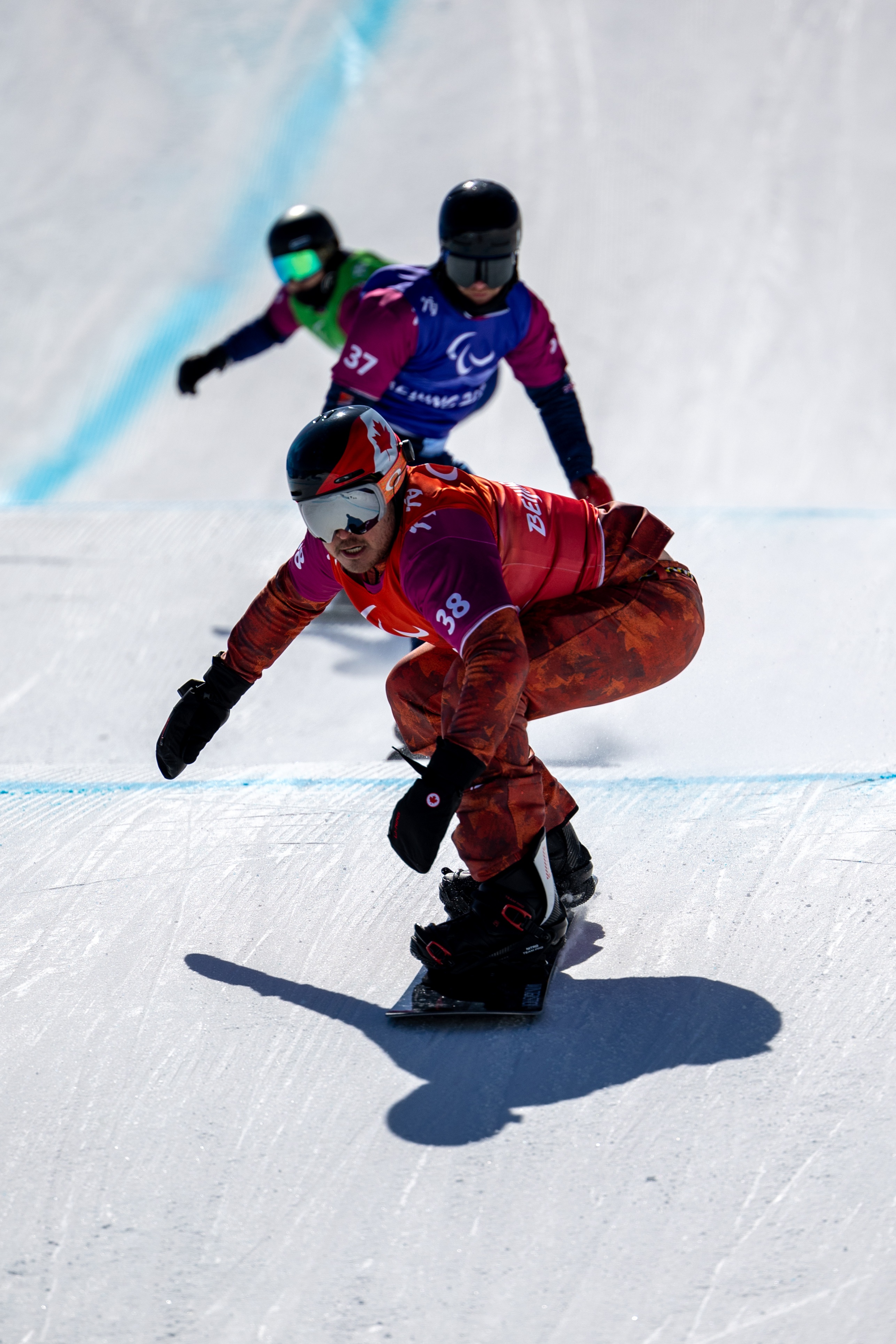冬残奥会比赛图片