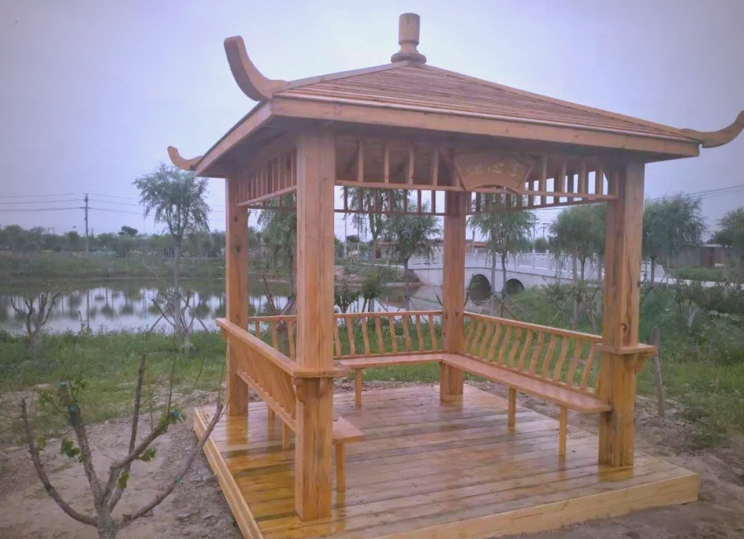 众多精美的景观实木凉亭,你心动了吗?