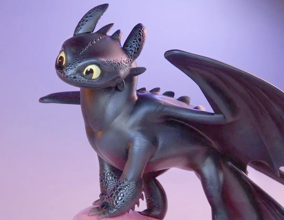 sideshow推出《驯龙高手》无牙仔新雕像,时隔4年再现可爱形象!