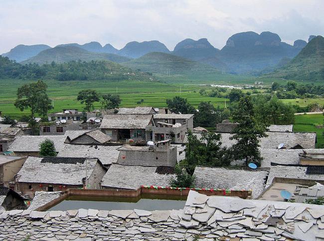 石头寨村图片