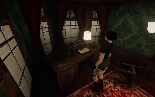 《heartworm》steam 试玩版上线 复古ps风生存恐怖冒险