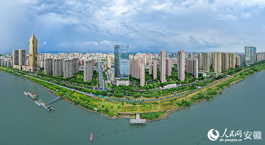 安徽芜湖:十里江湾 生态如画