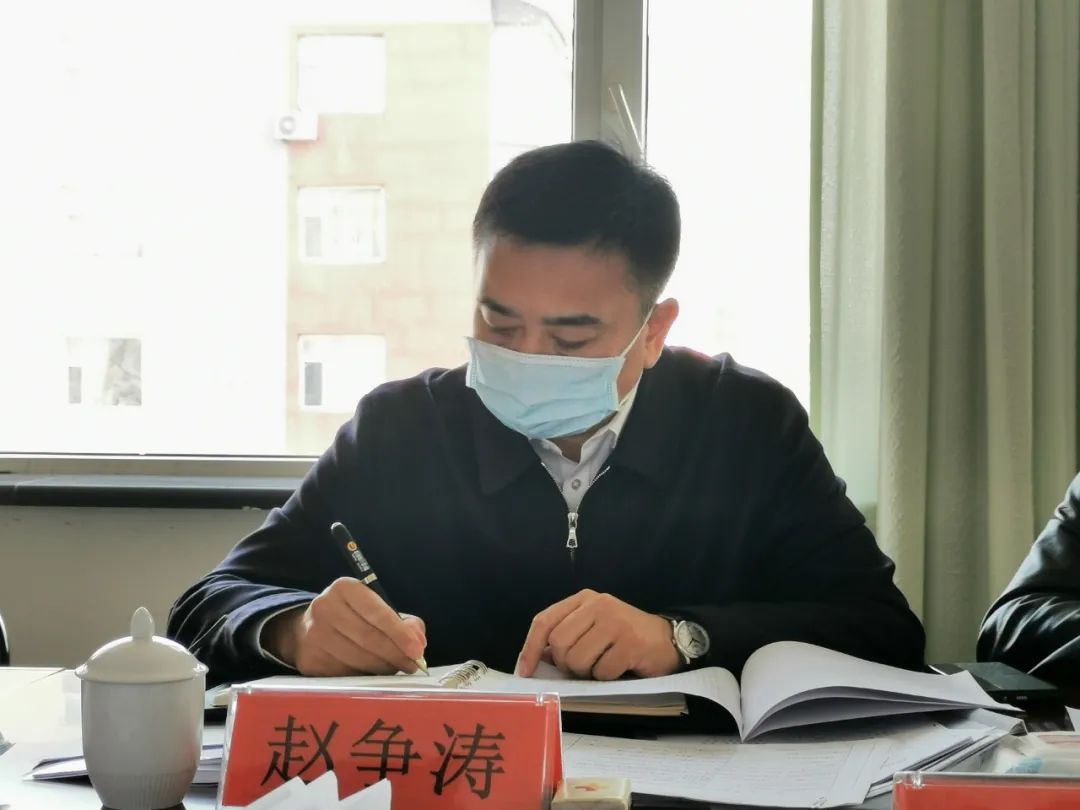 市委书记赵争涛调研指导疫情防控工作