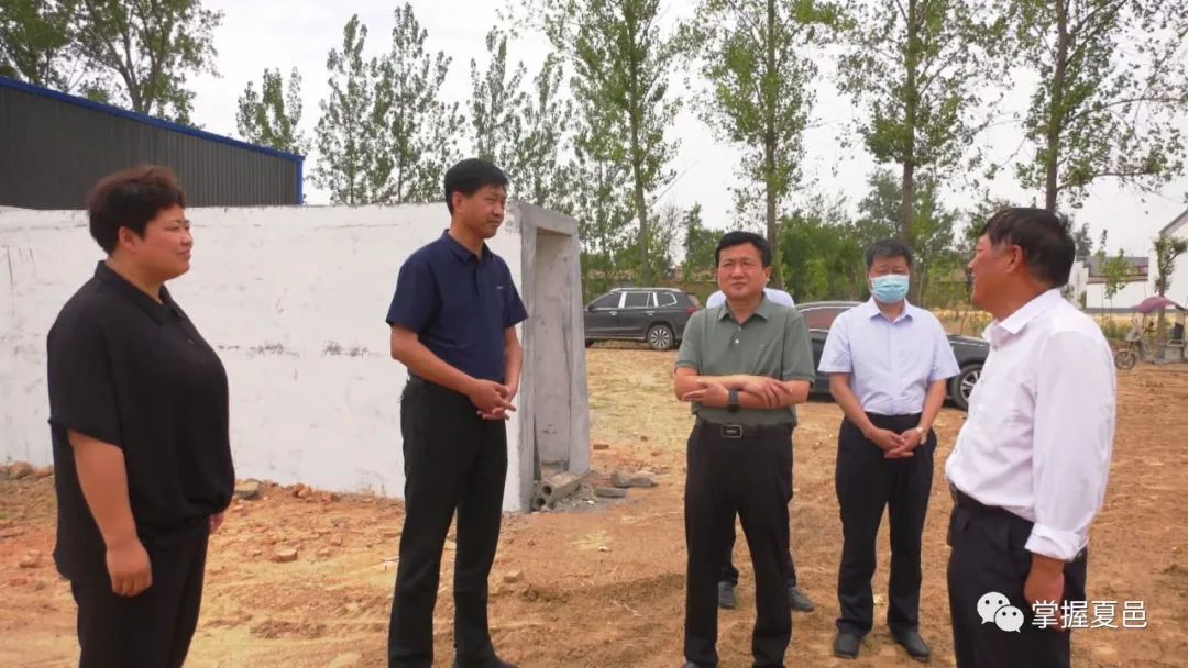 县委书记薛凤林到王集乡调研高效生态农业示范园发展工作