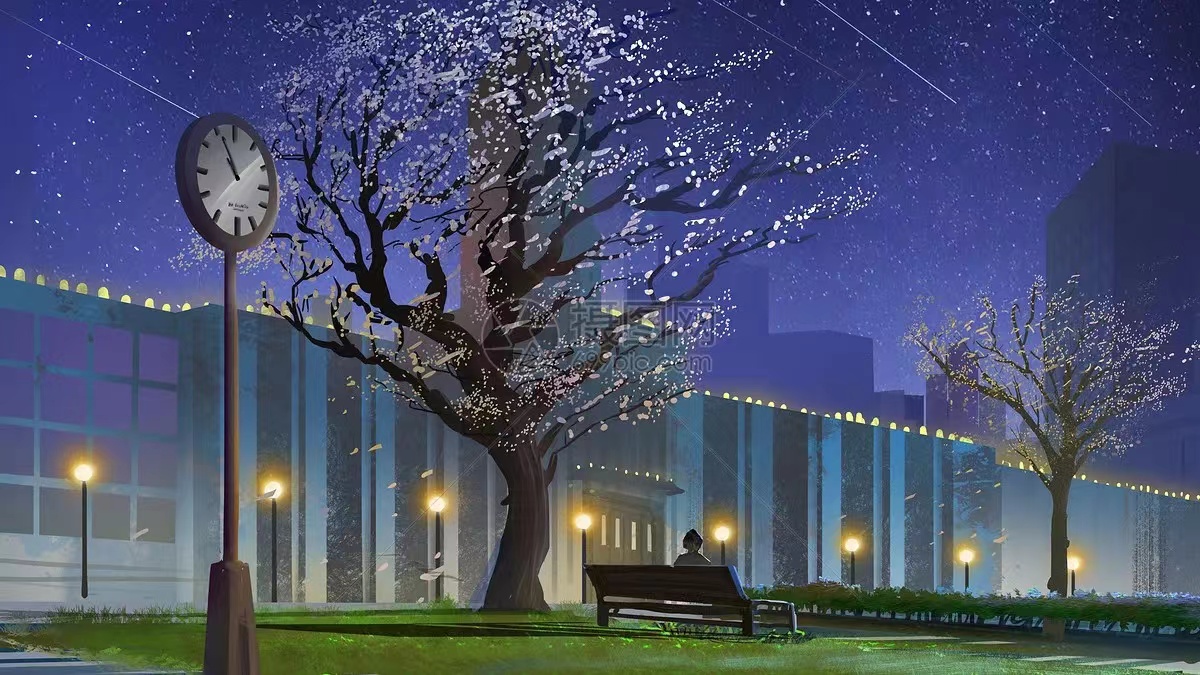 夏天夜晚的句子唯美句子