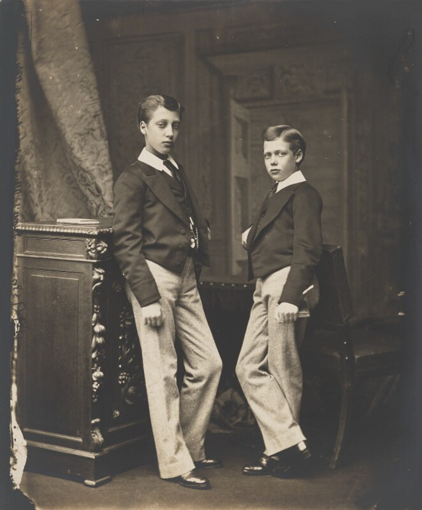 乔治五世和尼古拉二世图片