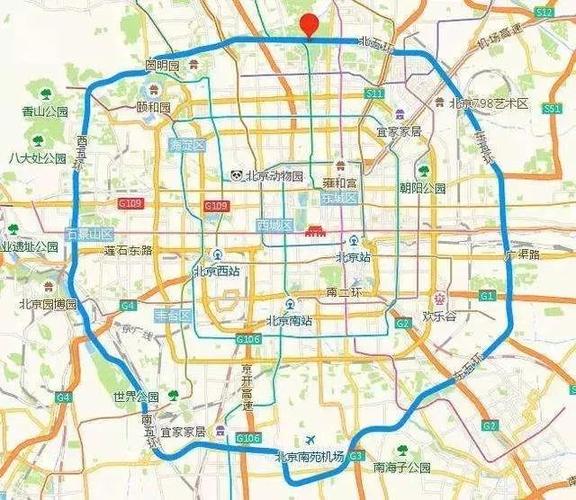 北京五环全线有辅路吗?