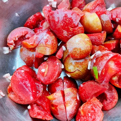 蓓妮妈妈美味 脆腌三华李你这么做,保证最正宗